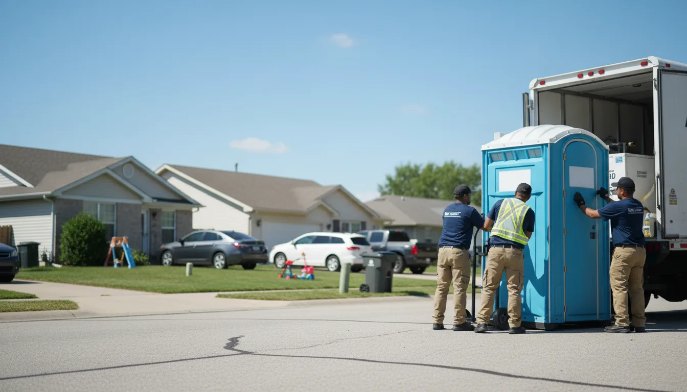 Standard Porta Potty Rentals in Kingston, IL near me